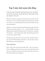 Top 5 máy ảnh zoom siêu đẳng pptx