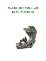 MAP TỔ CHỨC TRIỂN LÃM KỶ NGUYÊN RODIN potx
