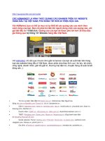 báo giá quảng cáo admarket pptx