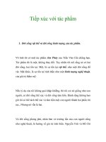 Tiếp xúc với tác phẩm pptx