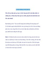 Đắp mặt nạ: không đơn giản! doc