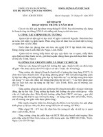 Kế hoạch công tác tháng 2