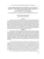 báo cáo nghiên cứu khoa học  ' thực trạng kinh doanh đa ngành của các tập đoàn kinh tế và tổng công ty nhà nước ở việt nam hiện nay và vấn đề quản lý nhà nước'