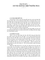 Một vài biện pháp giảm tỉ lệ học sinh bỏ học