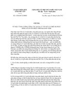 Chỉ thị số 13/2012/CT-UBND ppt