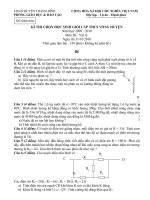 Đề thi HSG vòng huyện