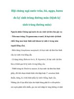 Hội chứng ngã nước trâu, bò, ngựa, hươu do ký sinh trùng đường máu (bệnh ký sinh trùng đường máu) potx