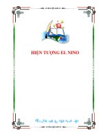 HIỆN TƯỢNG EL NINO ppt