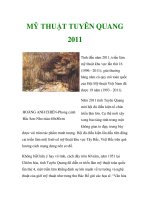 MỸ THUẬT TUYÊN QUANG 2011 doc