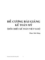 ĐỀ CƯƠNG BÀI GIẢNG KẾ TOÁN MỸ pdf