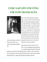 CUỘC GẶP GỠ CUỐI CÙNG VỚI TUỔI THANH XUÂN pdf