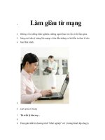 Làm giàu từ mạng docx