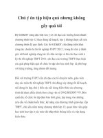 Chú ý ôn tập hiệu quả nhưng không gây quá tải pdf