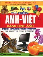 từ điển anh - việt thiếu nhi