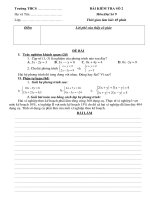 Kiem tra chuong III- Dap an