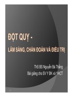 Đột quỵ- Lâm sàng và chữa trị docx