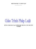 giáo trình giáo dục pháp luật