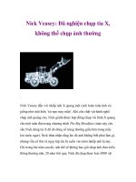 Nick Veasey: Đã nghiện chụp tia X, không thể chụp ảnh thường doc