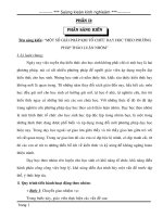 Phương pháp tổ chức dạy PP hoạt động nhóm