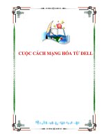 CUỘC CÁCH MẠNG HÓA TỪ DELL docx