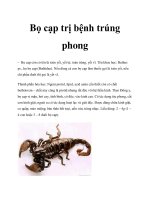 Bọ cạp trị bệnh trúng phong potx