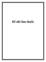 Dế dũi làm thuốc pdf