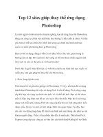 Top 12 sites giúp thay thế ứng dụng Photoshop doc