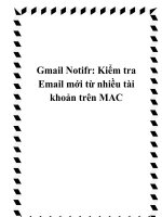 Gmail Notifr: Kiểm tra Email mới từ nhiều tài khoản trên MAC docx