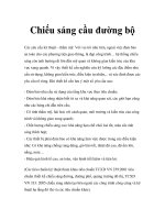 Chiếu sáng cầu đường bộ ppt