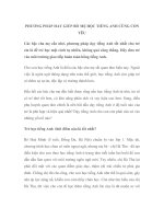 PHƯƠNG PHÁP HAY GIÚP BỐ MẸ HỌC TIẾNG ANH CÙNG CON YÊU doc