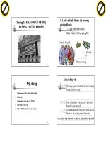 KHÁI QUÁT VỀ THỊ TRƯỜNG CHỨNG KHOÁNG potx