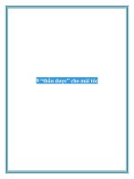 9 “thần dược” cho mái tóc pdf