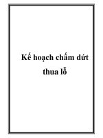 Kế hoạch chấm dứt thua lỗ doc