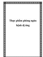 Thực phẩm phòng ngừa bệnh dị ứng potx