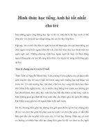 Hình thức học tiếng Anh hè tốt nhất cho trẻ potx