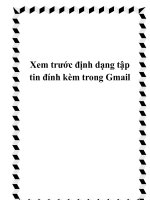 Xem trước định dạng tập tin đính kèm trong Gmail docx
