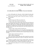 Luật GD sữa đổi