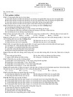 DE THI HOC KI 1 LOP 11