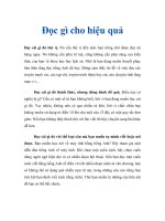 Đọc gì cho hiệu quả pdf