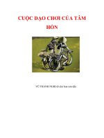CUỘC DẠO CHƠI CỦA TÂM HỒN docx