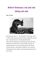 Robert Doisneau: câu ảnh chứ không săn ảnh pot