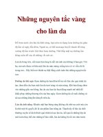 Những nguyên tắc vàng cho làn da pptx