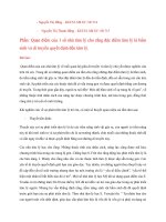 bài viết ' quan điểm của 1 số nhà tâm lý cho rằng đặc điểm tâm lý là bẩm sinh và di truyền quyết định đến tâm lý '