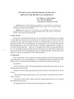 báo cáo khoa học  ''''ứng dụng matlab-simulink để giải bài toán động lực học hệ thuỷ lực mạch quay''''