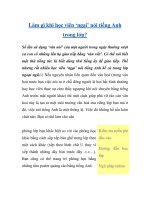 Làm gì khi học viên ‘ngại’ nói tiếng Anh trong lớp? pot