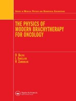 THE PHYSICS OF MODERN BRACHYTHERAPY FOR ONCOLOGY docx