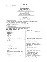 Giao an lop 1 tuan 24 CKT Thinh