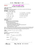 ON TAP TOAN 9 HOC KI II