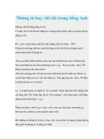 Những từ hay viết tắt trong tiếng Anh pptx