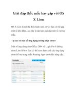 Giải đáp thắc mắc hay gặp với OS X Lion potx